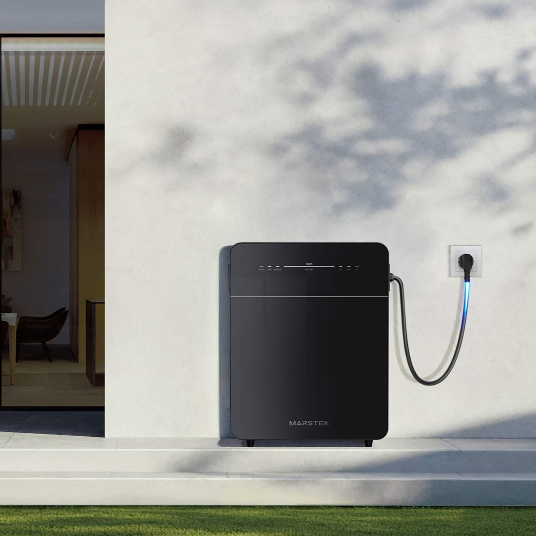 PLUG & PLAY ZONNEPANELEN SET 860W + MARSTEK VENUS E 5 KWH THUISBATTERIJ