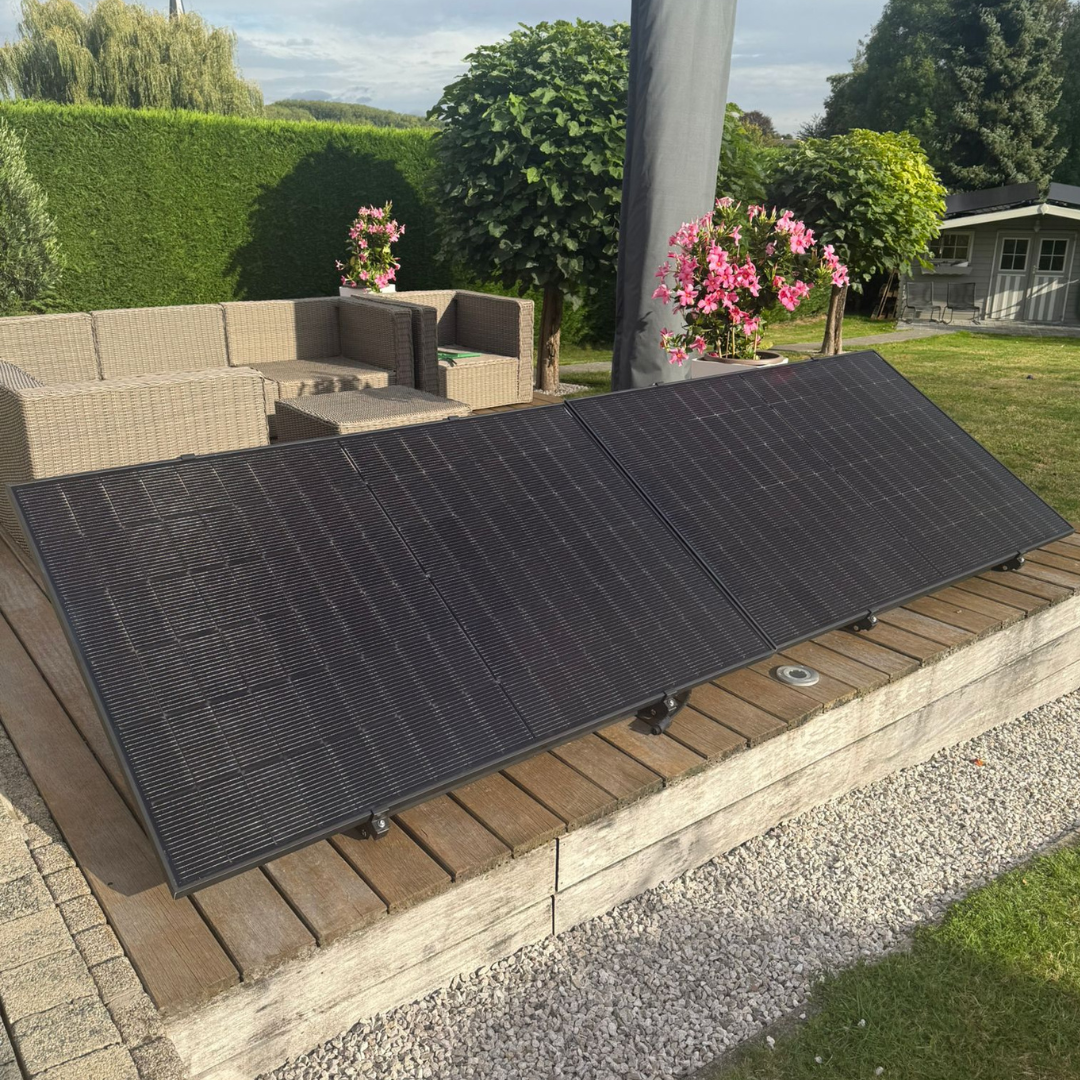 PLUG & PLAY ZONNEPANELEN SET 2 PANELEN UNNIVERSEEL 860W