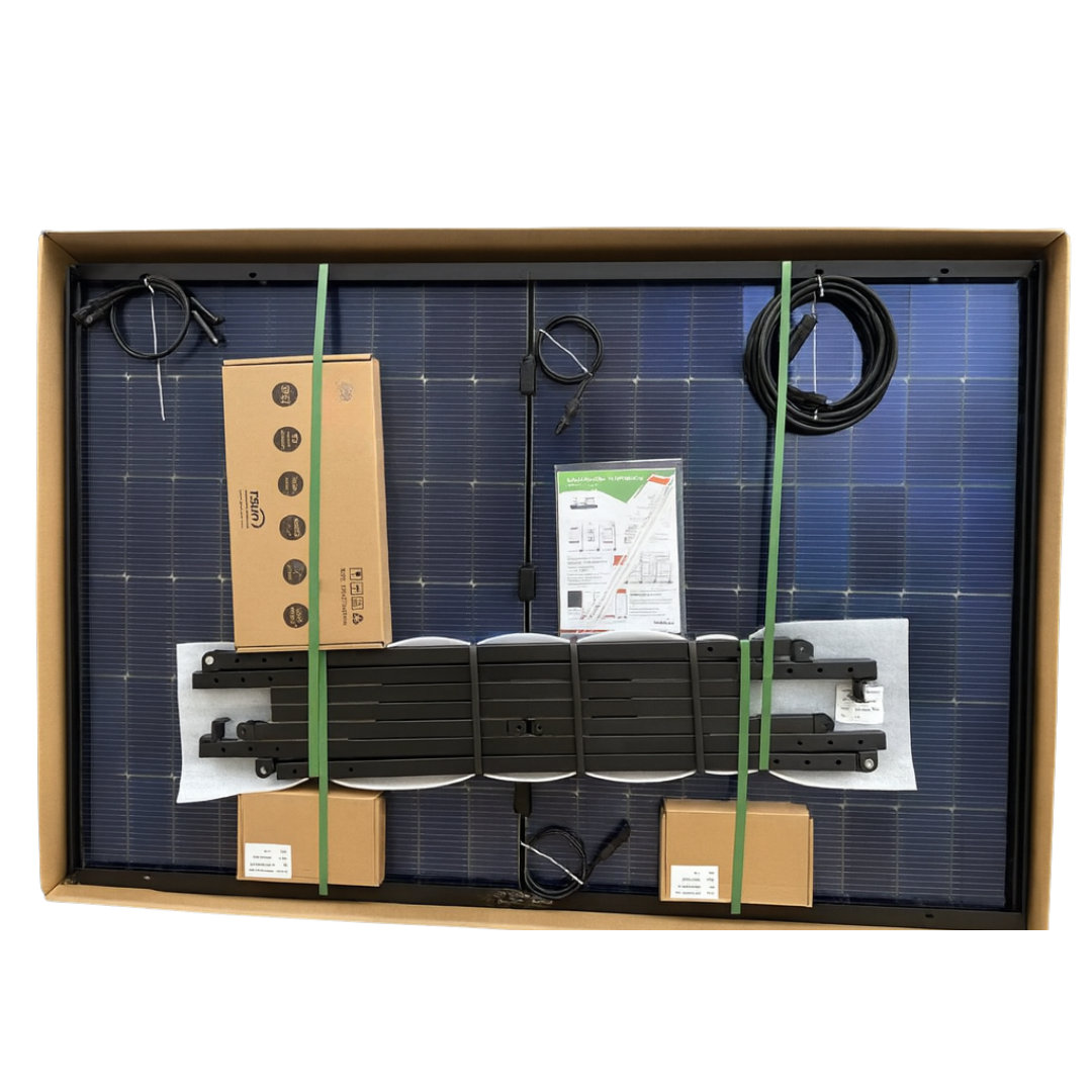 PLUG & PLAY ZONNEPANELEN SET 2 PANELEN UNNIVERSEEL 860W