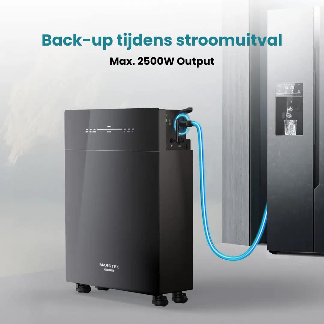 MARSTEK VENUS E 2,56 KWH 2.0 PLUG & PLAY THUISBATTERIJ