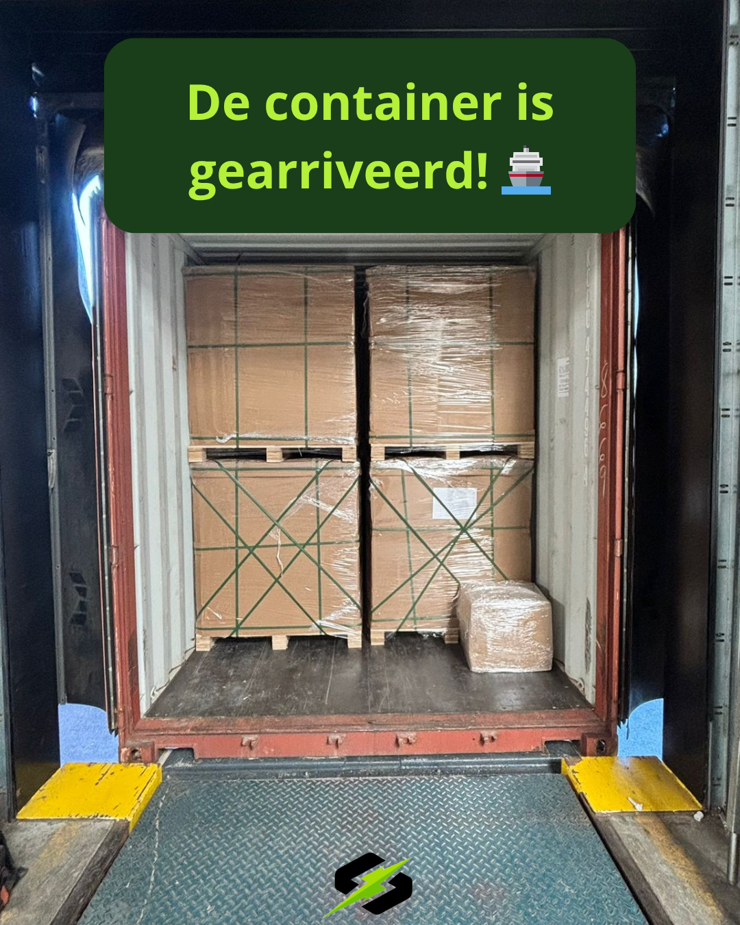 Onze container is gearriveerd — de allernieuwste 900W Plug & Play set is nu beschikbaar!