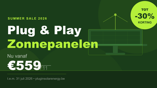 Summer Sale: Plug & Play Zonnepanelen Nu Vanaf €559 | PlugInSolarEnergy