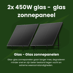 PLUG & PLAY ZONNEPANELEN SET 2 PANELEN