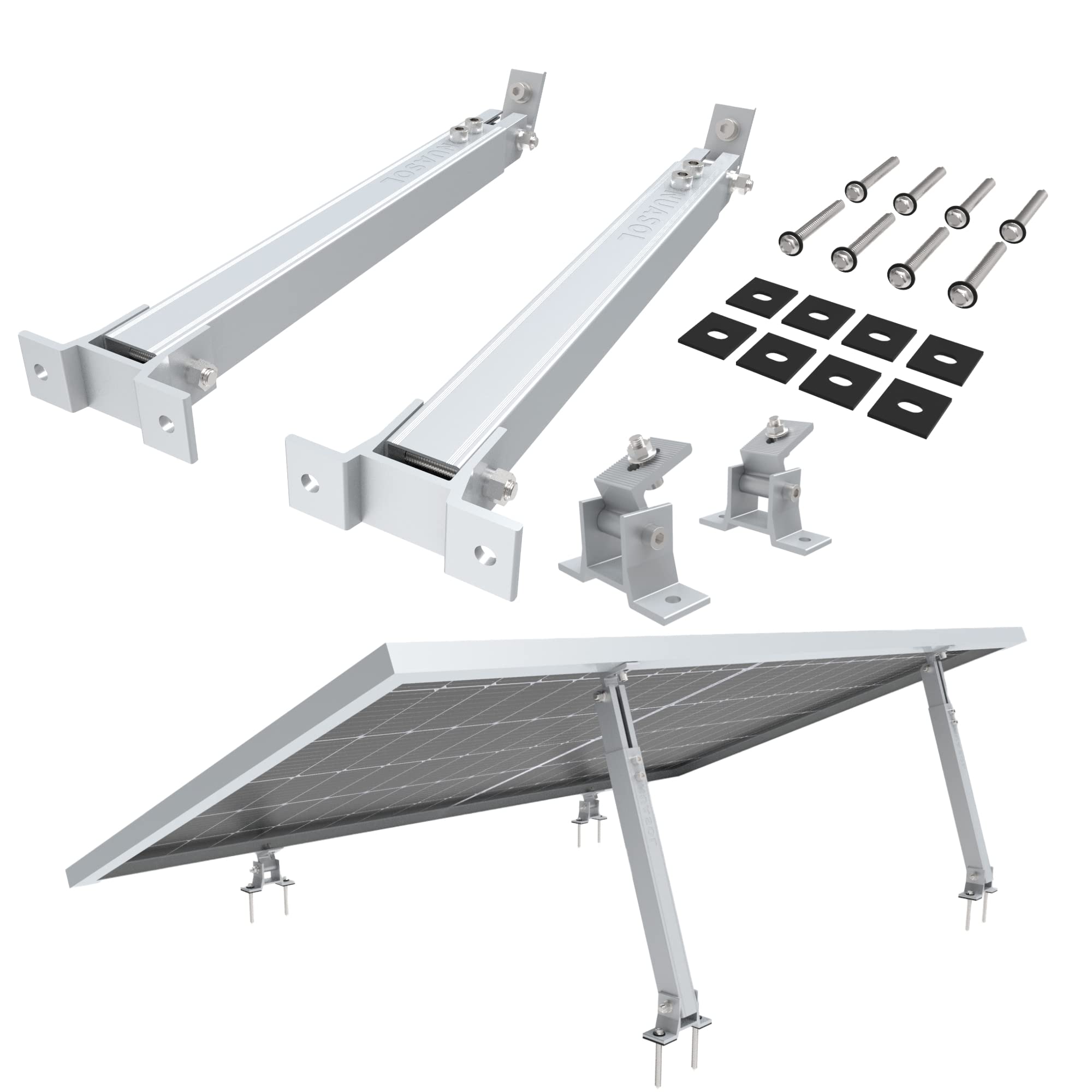 Wandsteunen Plug & Play Zonnepaneel