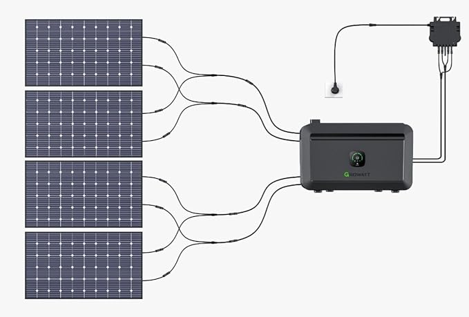 BATTERIE DOMESTIQUE GROWATT NOAH 2000 PLUG & PLAY