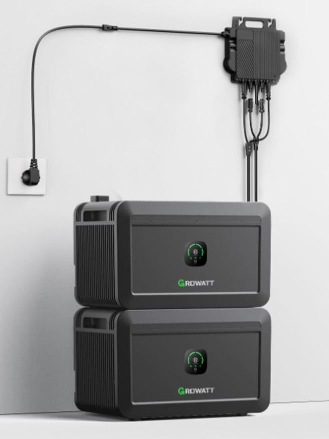 BATTERIE DOMESTIQUE GROWATT NOAH 2000 PLUG & PLAY