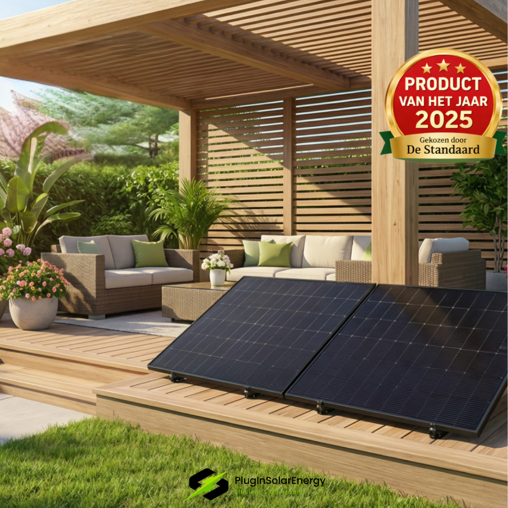 PLUG & PLAY ZONNEPANELEN SET 2 PANELEN