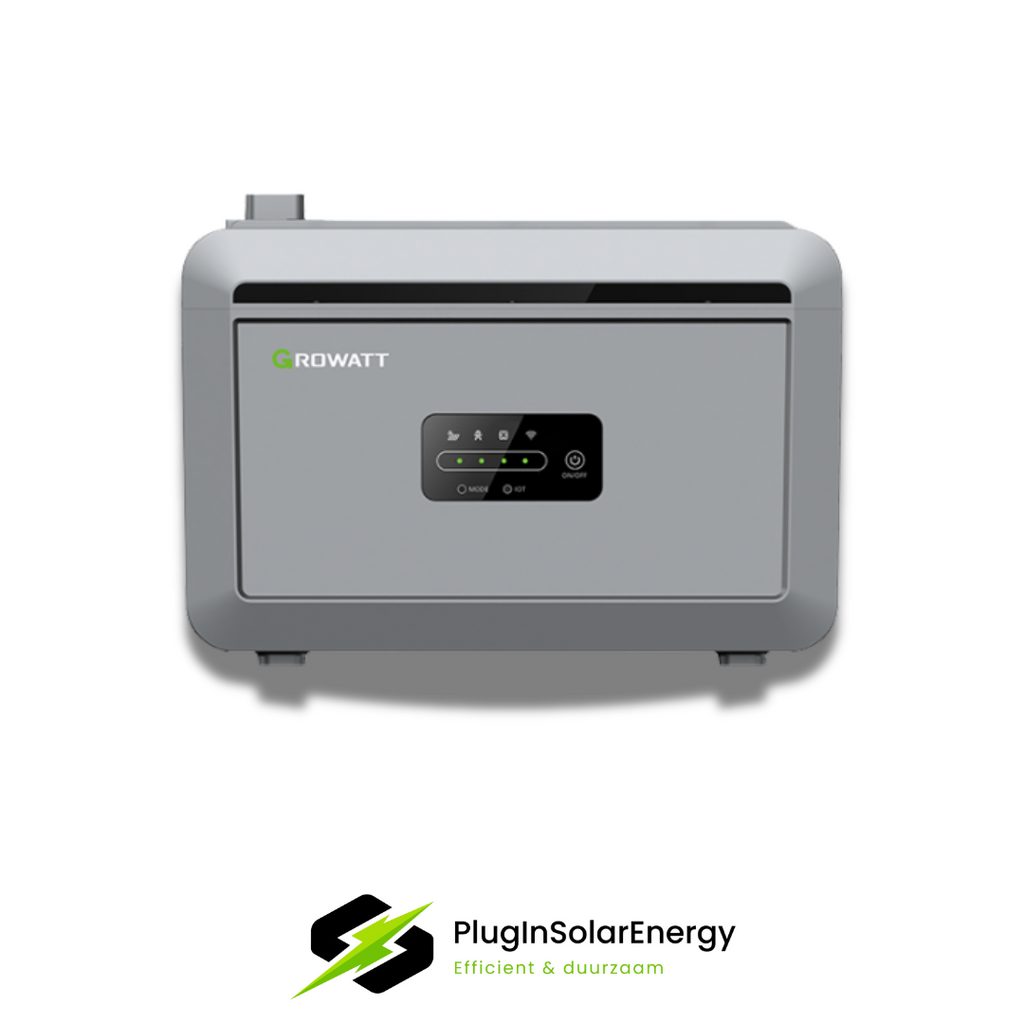 KIT PANNEAUX SOLAIRES PLUG & PLAY 800W + BATTERIE DOMESTIQUE GROWATT NEXA 2 KWH