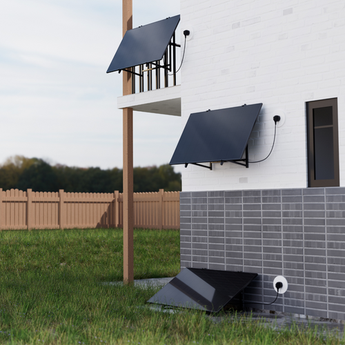 PLUG & PLAY ZONNEPANELEN SET 900W + MARSTEK VENUS E 5 KWH THUISBATTERIJ