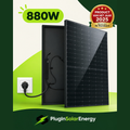 PLUG & PLAY ZONNEPANELEN SET  2 PANELEN - 880 WP SELECTED